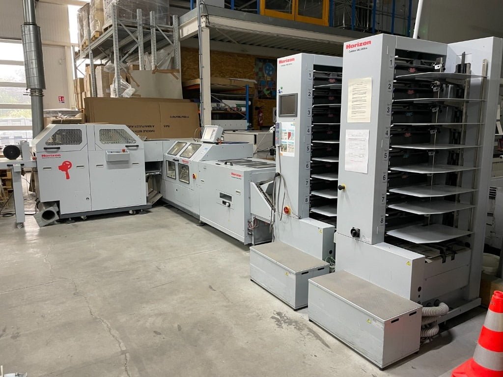 Leia mais sobre o artigo Linha Automática de Grampo Horizon Stitchliner SL-6000 – Ano 2015